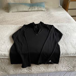 Adidas zippered pullover